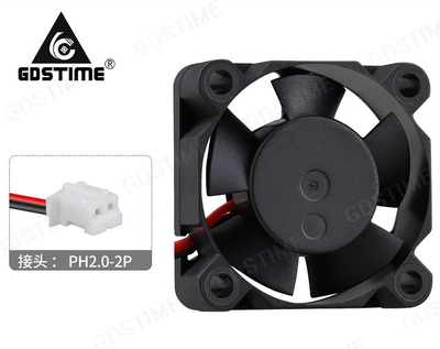 Вентилятор GDSTIME 3010 12V, для 3D-принтера та ЧПУ, бесщеточный -