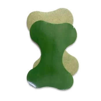Пластир патч для зняття болю в спині з екстрактом полину 5 штук у наборі, Зелений