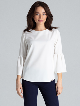 Блузка жіноча Lenitif L010 XL Біла (5902194357890)