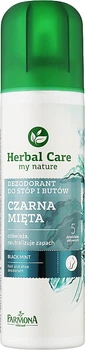 Дезодорант для ніг та взуття "Чорна м'ята" - Farmona Herbal Care Foot Spray 150ml (323143-35719)