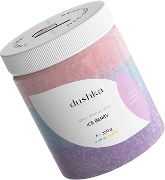 Скраб-жуйка "Ice Berry" - Dushka Body Scrub-Gum 330g (1200427-136204)