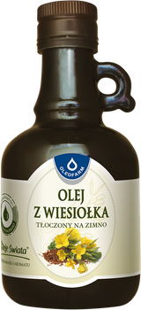 Olej z wiesiołka Oleofarm Tłoczony na zimno 250 ml (5904960012392)