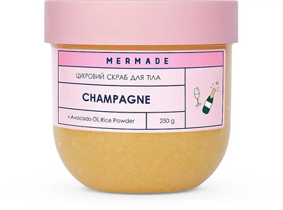 Цукровий скраб для тіла - Mermade Champagne 250g (1208616-139522)