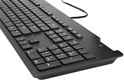 Клавіатура дротова HP Business Slim Smartcard EST Black