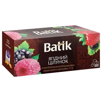 Чай черный с ягодами Batik Ягодный поцелуй 25 пакетиков
