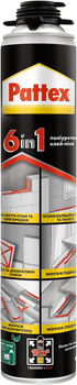 Монтажная клей-пена Pattex Pro 6в1 750 мл (2938751)
