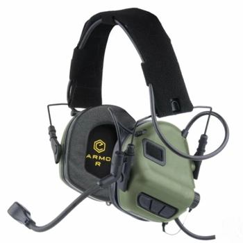 Активні захисні навушники Earmor M32 MOD4 (FG) Olive