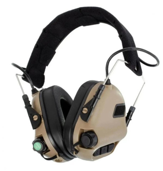Активні захисні навушники Earmor M31 MOD3 (TN) Tan