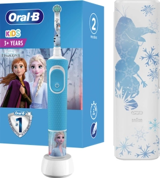 Електрична зубна щітка Oral-B Kids Frozen 2 + футляр (4210201309987)