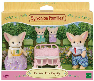 Zestaw figurek Epoch Sylvanian Families Fennec Fox Family (5054131056967)