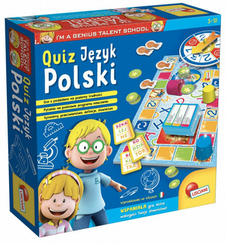 Gra planszowa Lisciani I'm a Genius Quiz Język Polski (8008324054350)