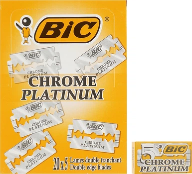 Набор лезвий для станка "Chrome Platinum" - Bic 5шт (116983-31158)