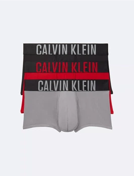 Набор трусов боксеры 3 шт. Calvin Klein XL Мульти (CK-092)