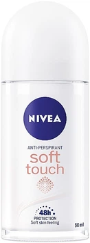 Антиперспірант кульковий для жінок - NIVEA Soft Touch 50ml (96900-18538)