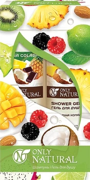 Набір "Піна Колада" - Only Natural (shm/400ml + sh/gel/400ml) (402339-54264)