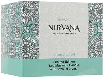 Ароматична масажна свічка «Нірвана. Сандалове дерево» - ItalWax Nirvana Sandalwood Spa Massage Candle 50ml (752890-20300)