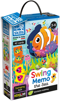 Gra planszowa Lisciani Life Skills Swing Memo Morskie (8008324087549)