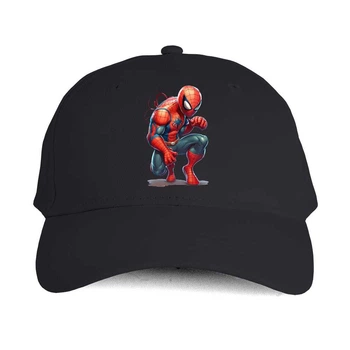 Кепка MALFINI "Spiderman" U Чорний (MD-31-6001-38-14)