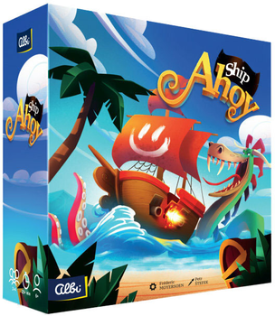 Gra planszowa Albi Ship Ahoy Cannon-Firing Ship-Skinking Action Board Game (8590228054333)