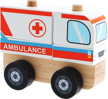 Karetka pogotowia Trefl Wooden Toys Ambulance (5900511617689)
