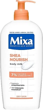 Питательное молочко с маслом ши для сухой кожи тела - Mixa Shea Nourish Body Milk 400ml (320593-18162939)