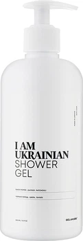 Гель для душу з ароматом чорного перцю, шкіри, пачулів - I Am Ukrainian Shower Gel 500ml (1158178-123403)