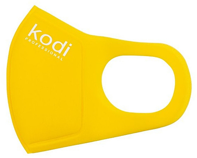 Двошарова маска з логотипом "Kodi Professional", жовта - Kodi Professional (851425-43099)