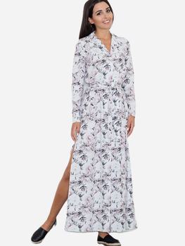 Плаття-сорочка довге літнє жіноче Figl M567 M Різнокольорове (5902194340236)