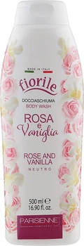 Гель для душу "Троянда та ваніль" - Parisienne Italia Fiorile Body Wash Rose And Vanilla 500ml (951455-56363)