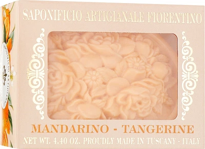 Мило натуральне "Мандарин" - Saponificio Artigianale Fiorentino Botticelli Mandarin Soap 125g (706809-27785)