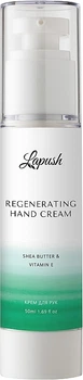 Восстанавливающий крем для рук с маслом карите и витамином Е - Lapush Regenerating Hand Cream Shea Butter & Vitamin E 50ml (921727-31397969)