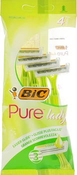 Женский станок для бритья "Pure 3 Lady", 4 шт. - Bic 4шт (116947-18880)
