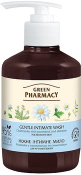 Ніжне інтимне мило для чутливої ​​шкіри - Зелена Аптека 370ml (60511-19357)