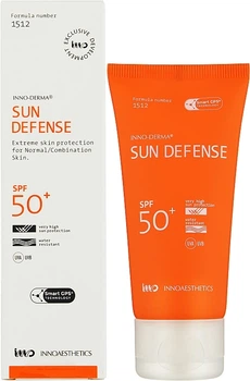 Сонцезахисний крем - Innoaesthetics Inno-Derma Sun Defense Spf 50 60g (555781-52002)