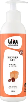 Гель для душу "Карамель & Кава" - Uiu Shower Gel 300ml (1158473-124508)