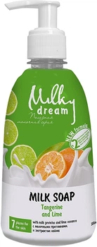 Рідке мило "Танжерин і лайм" (флакон) - Milky Dream 500ml (446445-32796)
