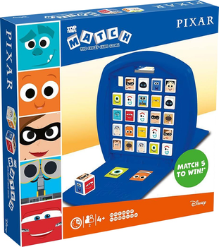 Настільна гра Winning Moves Top Trumps Match Pixar (WM01166-ML1-6) (5036905042598)