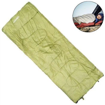 Спальний мішок ковдра Ranger Atlant Green; 190x75см. +5/+15°C. Кемпінговий спальник Рейнджер RA_6627.