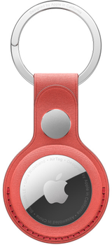 Skórzany brelok Apple do AirTag z pierścieniem do kluczy Coral (MT2M3)