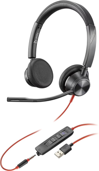 Słuchawki Poly BlackWire C3325-M USB-A HS Stereo (76J21AA)