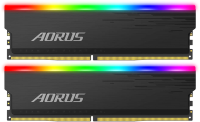 Pamięć RAM Gigabyte Aorus RGB DDR4-3733 16GB (2x8GB) With Demo Kit (GP-ARS16G37D)