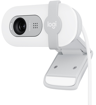 Kamera internetowa Logitech Brio 100 Full HD Webcam Off White (960-001617)