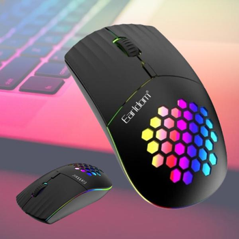 Мышь компьютерная беспроводная Earldom ET-KMG оптическая аккумуляторная RGB мышка для компьютера ноутбука
