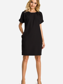 Плаття-футболка коротке літнє жіноче Made Of Emotion M337 S Чорне (5902041197167)
