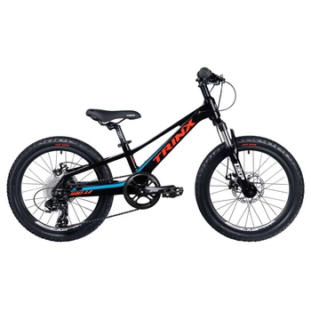 Подростковый велосипед 20" Trinx SEALS 3.0 2022 Black-Red-Blue (10700157)