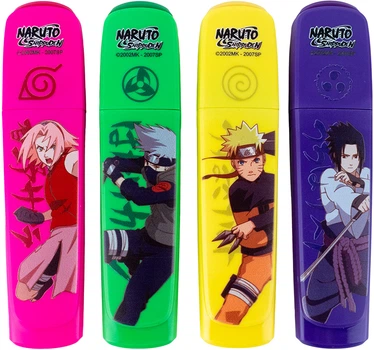 Набор маркеров Highlighter Kite Naruto ширина линии 1-5 мм 4 цвета (NR24-444)