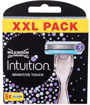 Wymienne wkłady do maszynki do golenia Wilkinson Sword Intuition Sensitive Touch 6 szt (4027800106509)