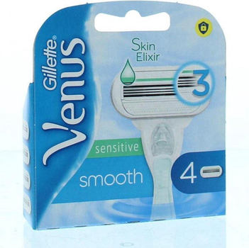 Змінні картриджі для бритви Gillette Venus Skin Elixir Sensitive Smooth 4 шт (7702018491452)