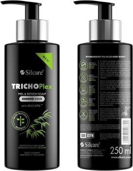 Scrub do skóry głowy Silcare Trichoplex Peel & Refresh Bamboo 250 ml (5902560528800)