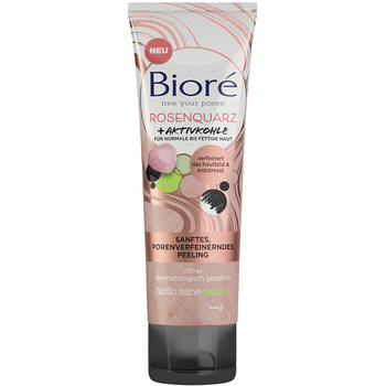 Peeling do twarzy Biore z różowym kwarcem 110 ml (5017634264130)